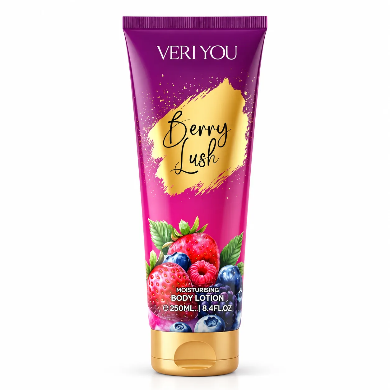 Veri You Lush Körperlotion mit Beerenduft 250 ml