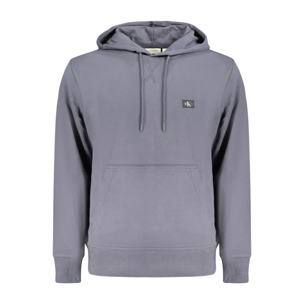 FELPA SENZA ZIP UOMO BLU