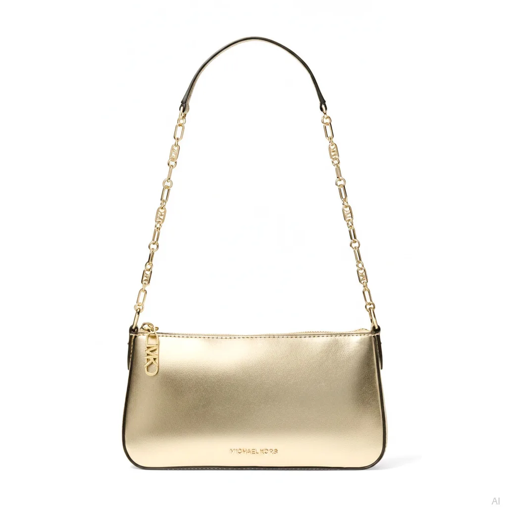 Empire Metallic Gold Shoulder Bag
