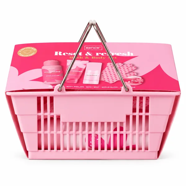 ✨🧺 Sence Collection™ „Reset & Refresh“ Bade- und Körperpflege-Geschenkset (5-teilig) 🌸🩷