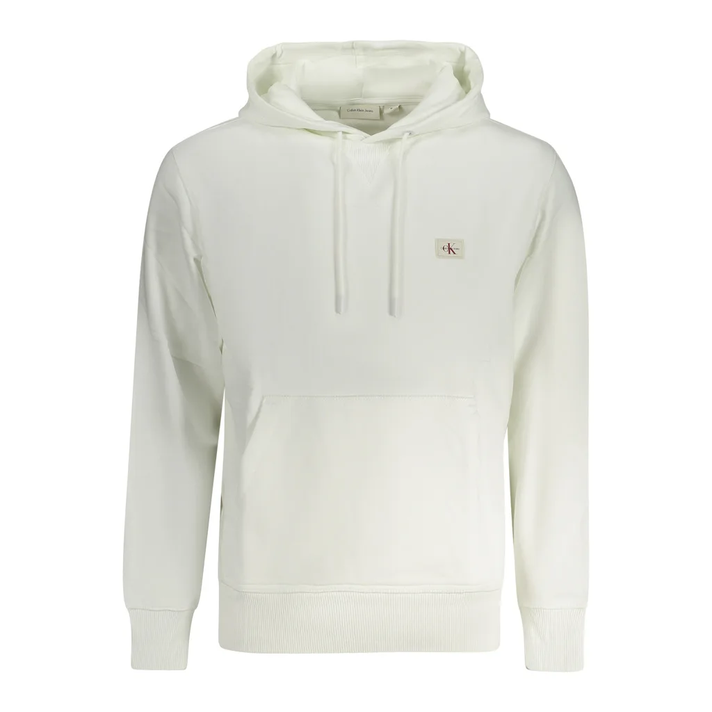 FELPA SENZA ZIP UOMO BIANCO
