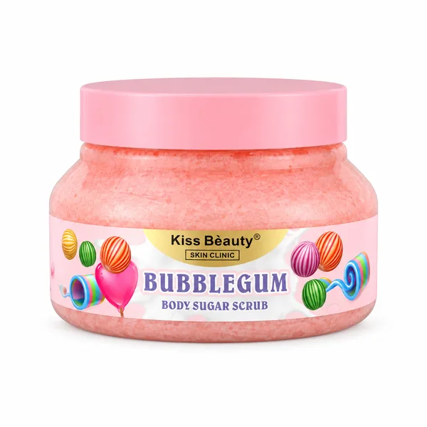 Kiss Beauty Bubblegum Körper-Zuckerpeeling 250 ml