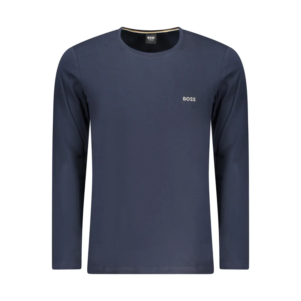 BOSS T-SHIRT MANICHE LUNGHE UOMO BLU
