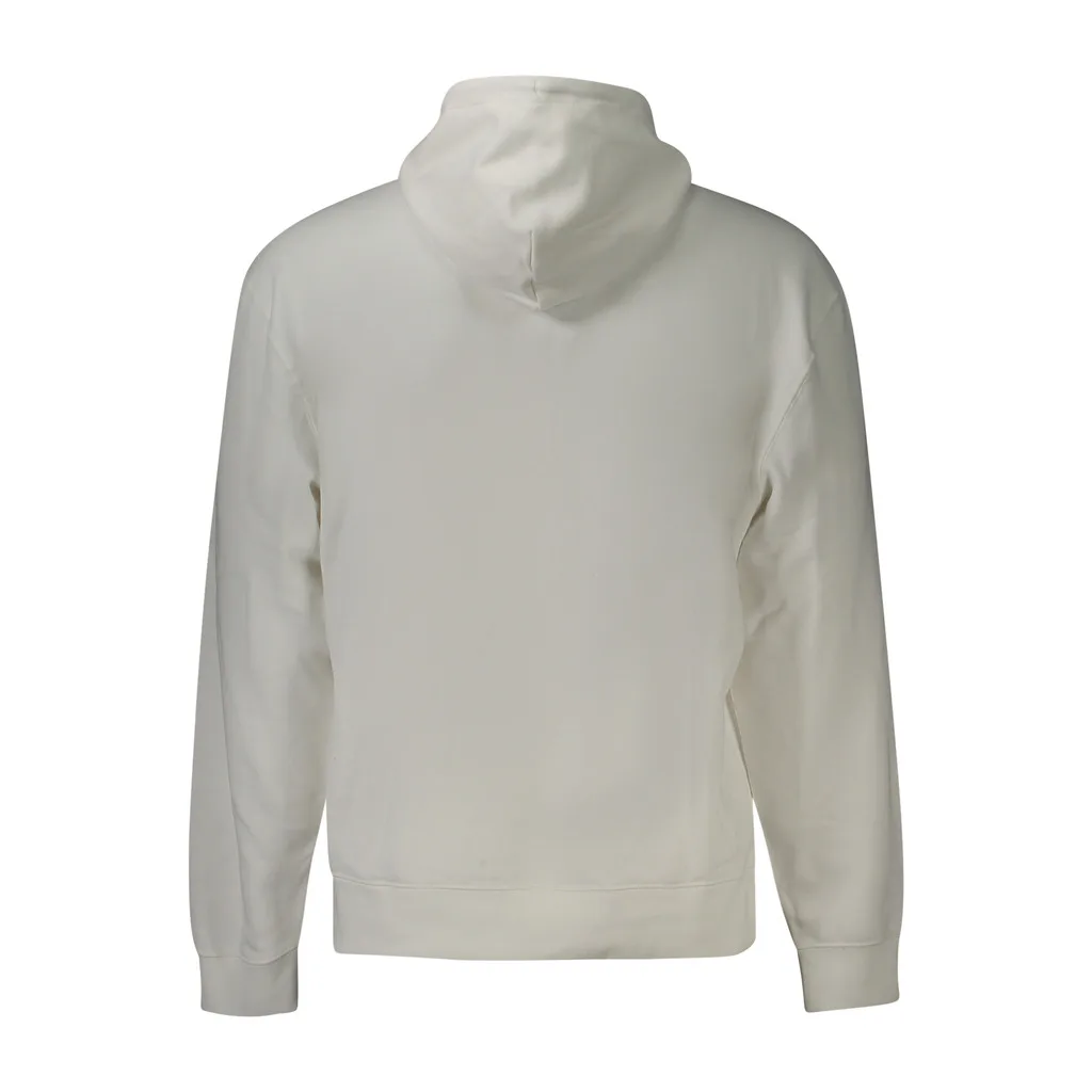 FELPA SENZA ZIP UOMO BIANCO