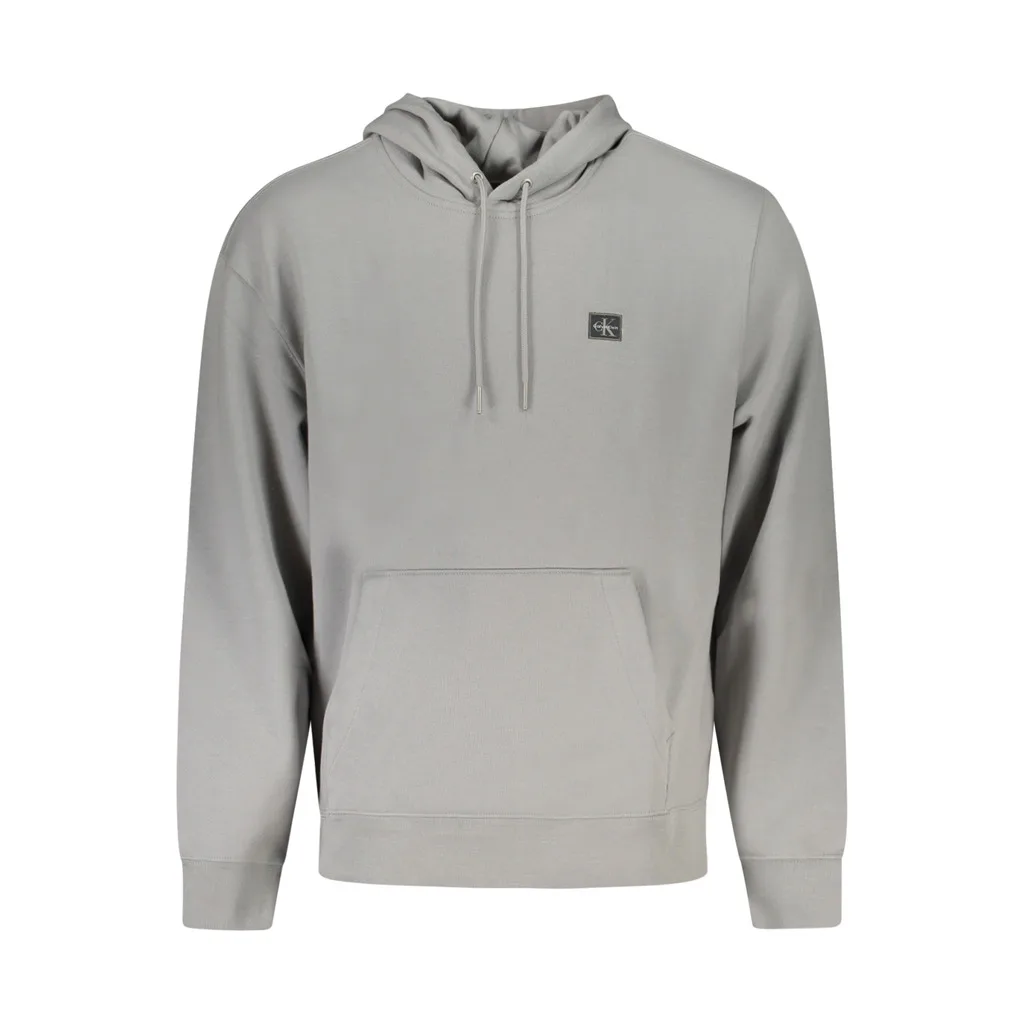FELPA SENZA ZIP UOMO GRIGIO