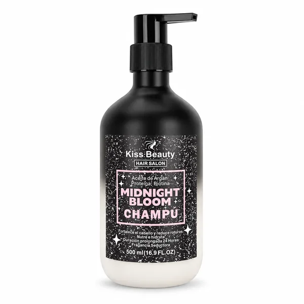 Kiss Beauty Midnight Bloom Shampoo 500 ml