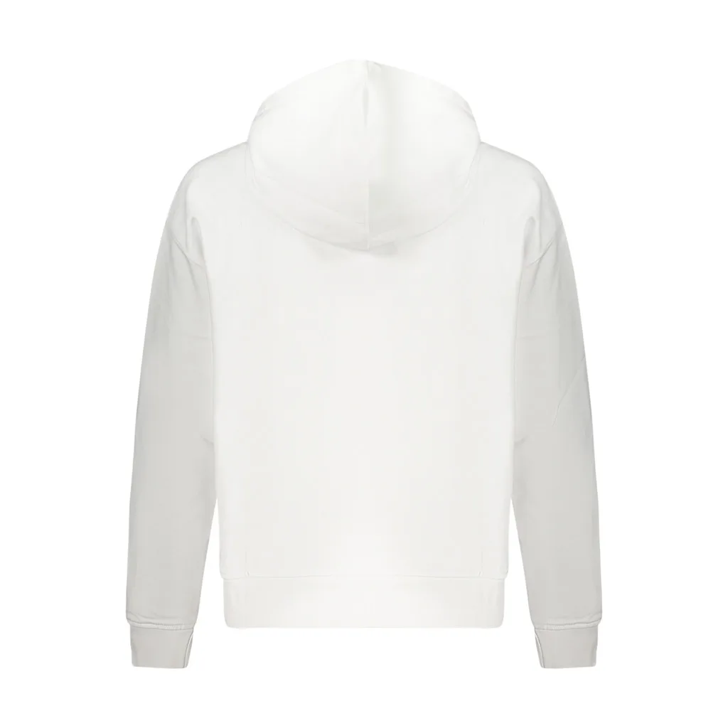 FELPA SENZA ZIP DONNA BIANCO