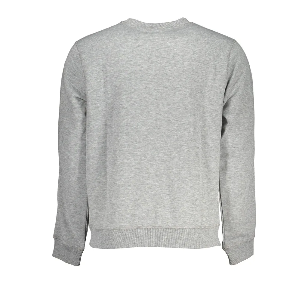 FELPA SENZA ZIP UOMO GRIGIO