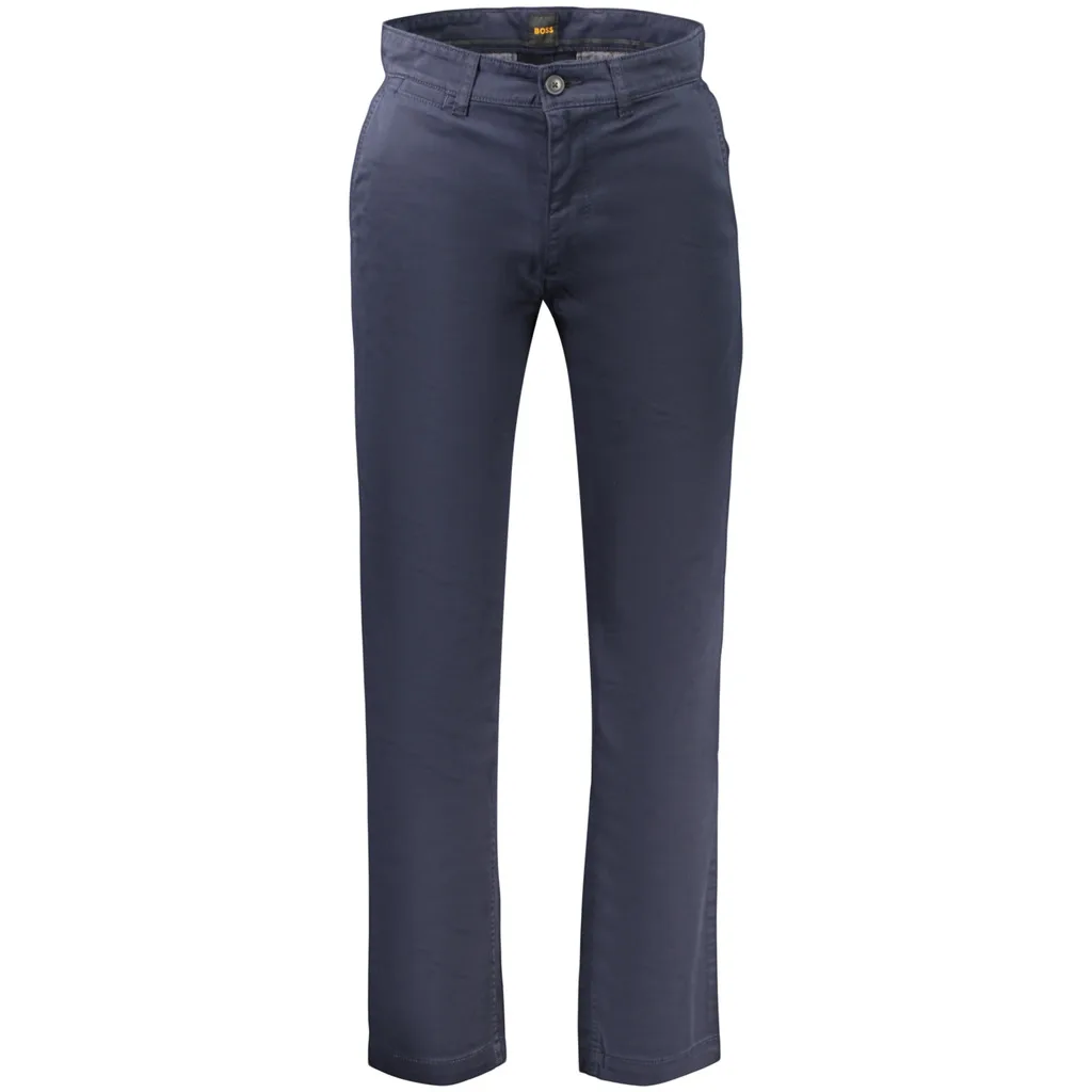 BOSS PANTALONE UOMO BLU