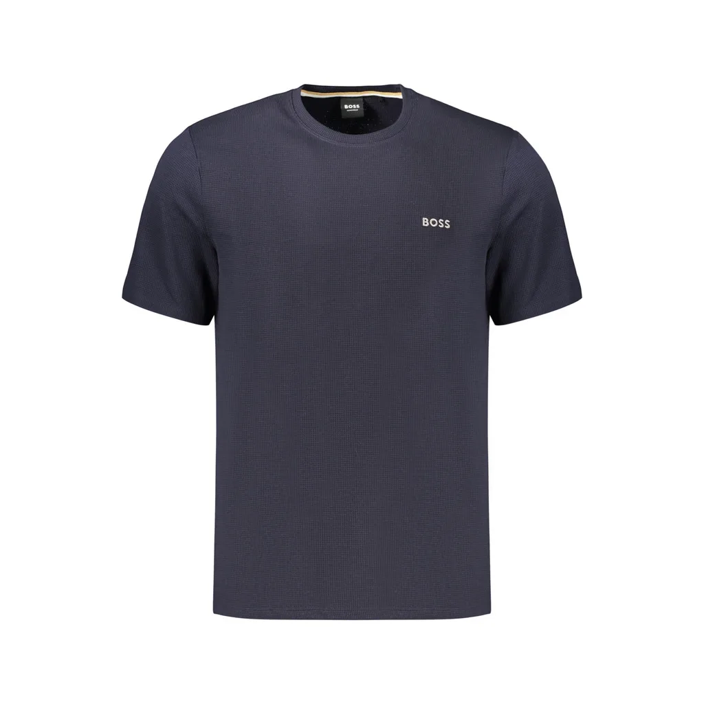 BOSS T-SHIRT MANICHE CORTE UOMO BLU