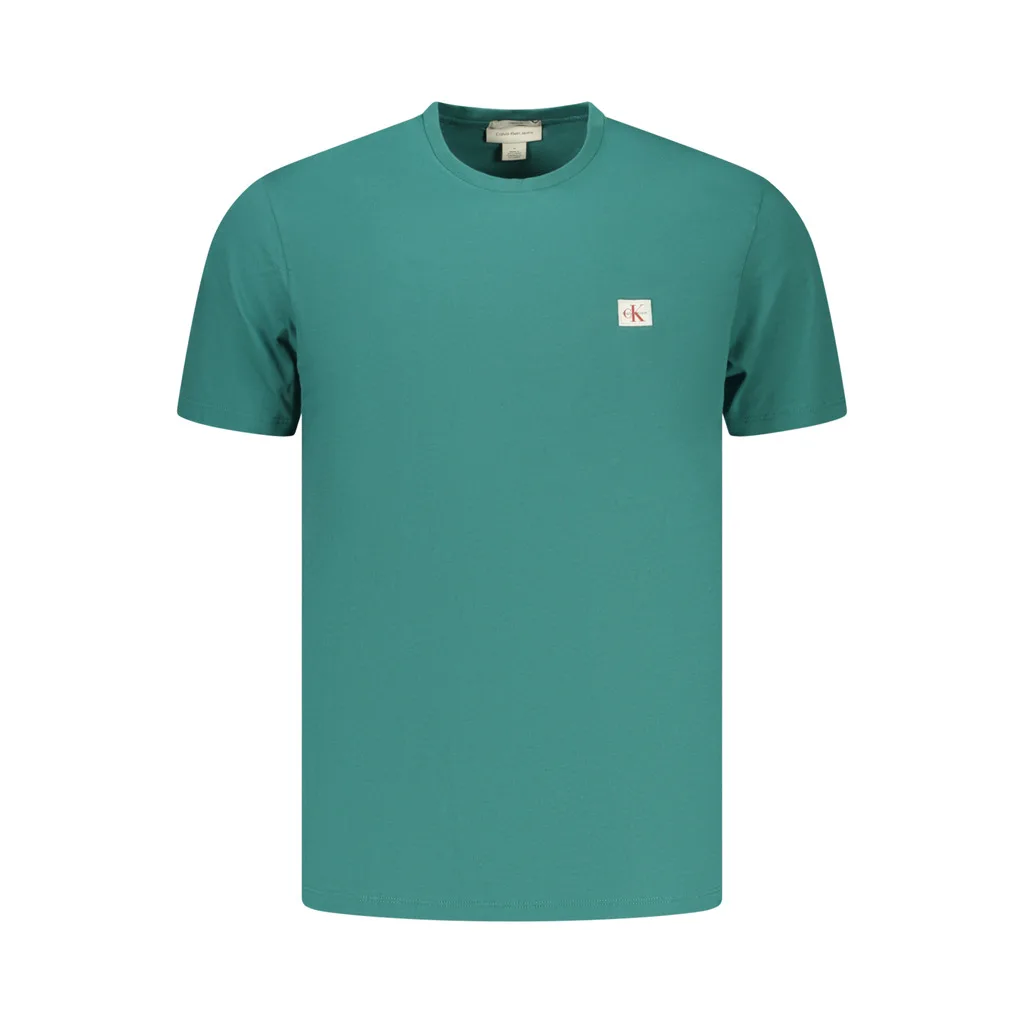 T-SHIRT MANICHE CORTE UOMO VERDE