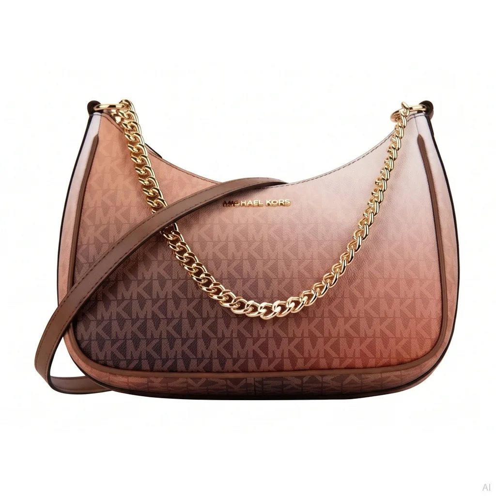 Jet Set Ombre Logo Crossbody Bag