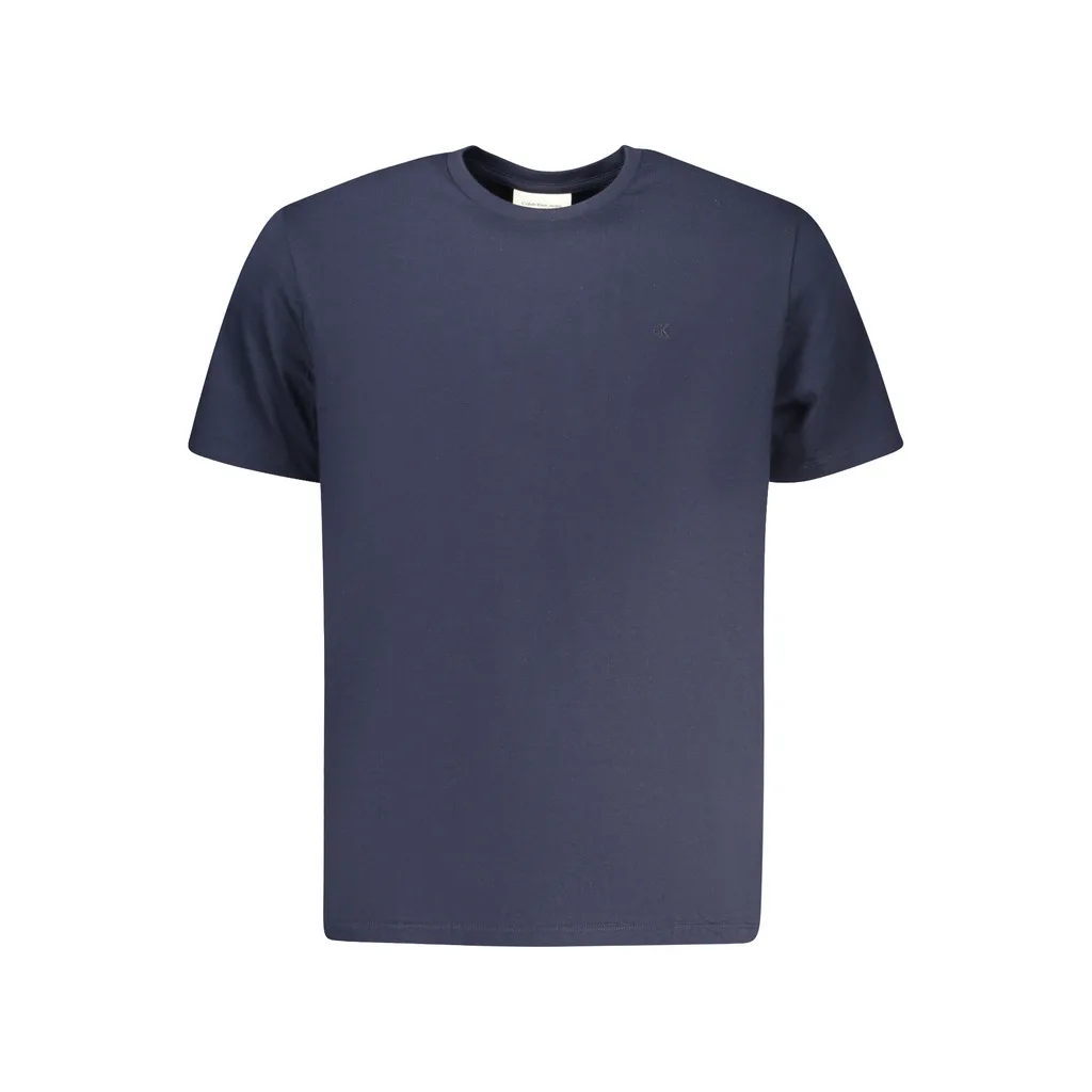T-SHIRT MANICHE CORTE UOMO BLU