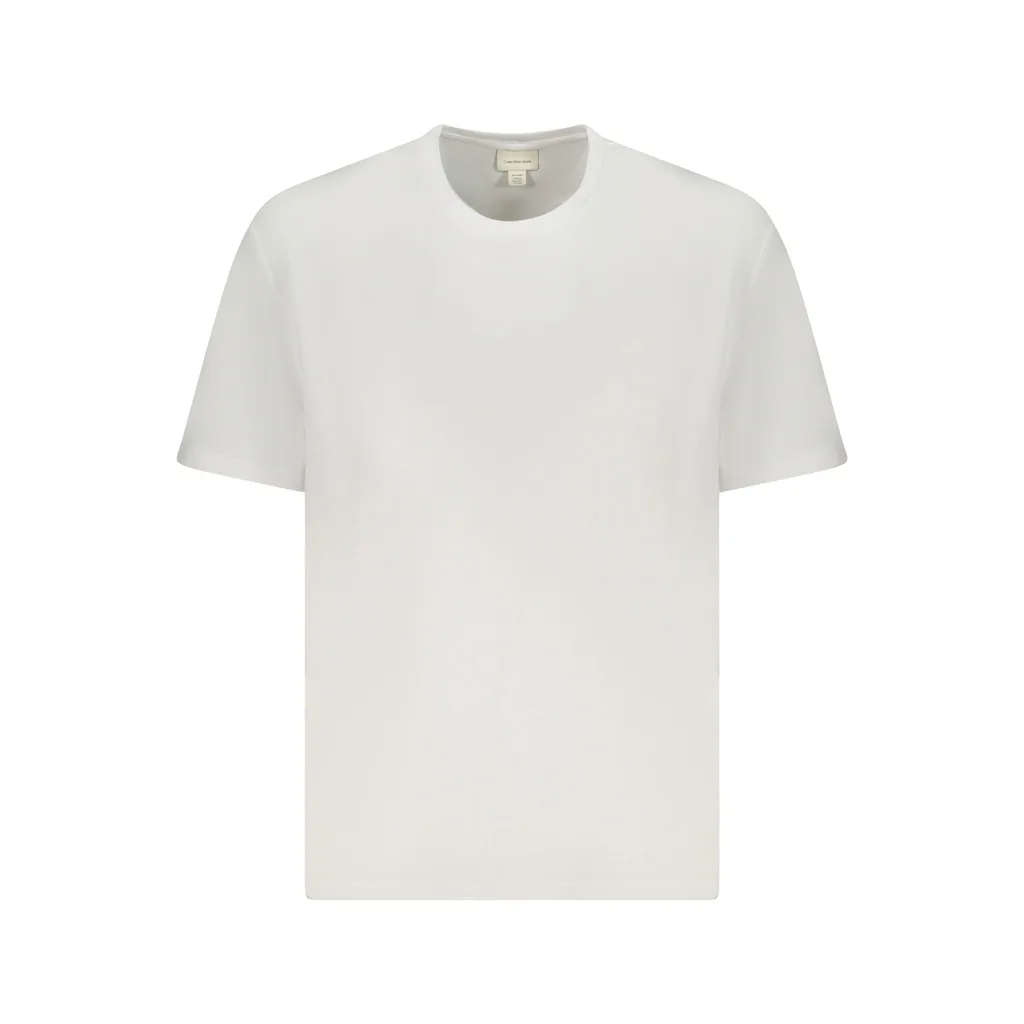 T-SHIRT MANICHE CORTE UOMO BIANCO