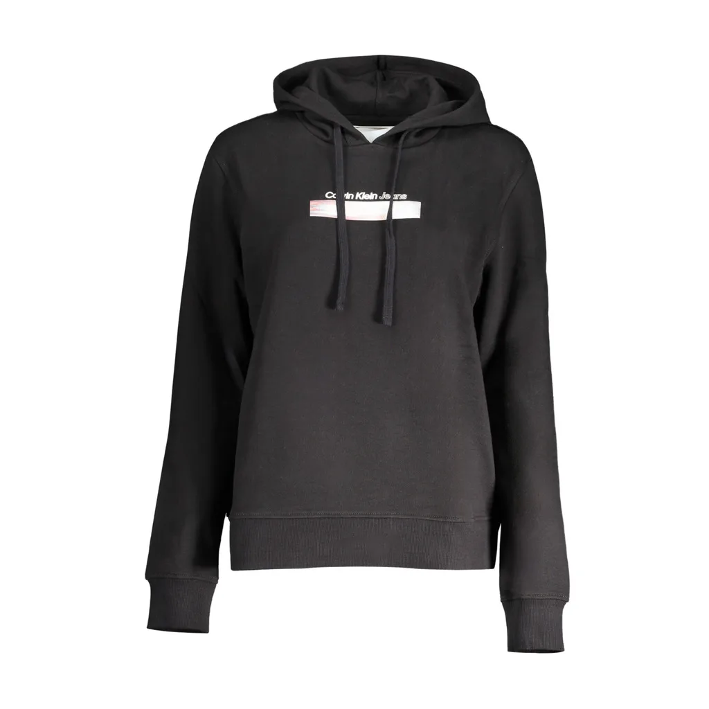FELPA SENZA ZIP DONNA NERO