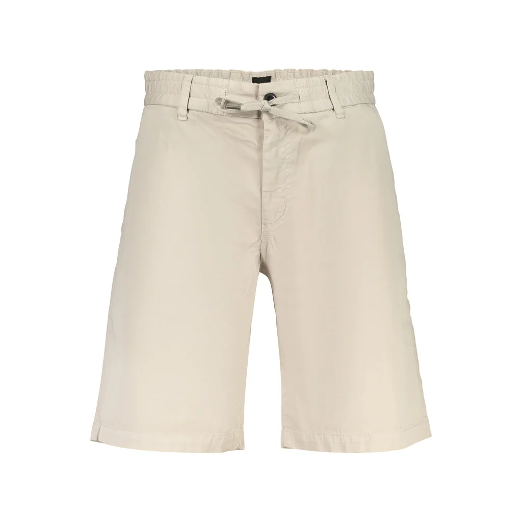 BOSS PANTALONE BERMUDA UOMO BEIGE