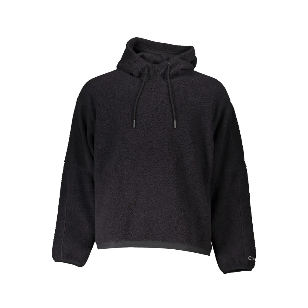 FELPA SENZA ZIP UOMO NERO