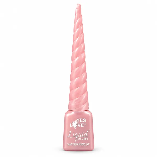 Yes Love Flüssig-Eyeliner Einhornhorn Pink – Schwarz, wasserfest