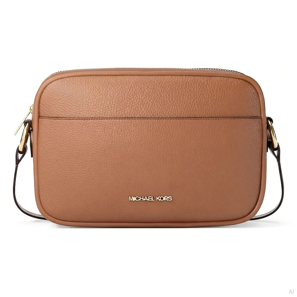 Jet Set Leather Crossbody Bag