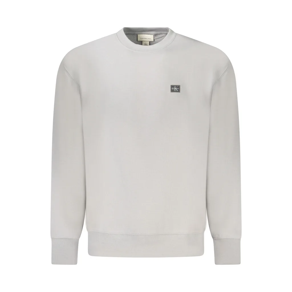 FELPA SENZA ZIP UOMO GRIGIO