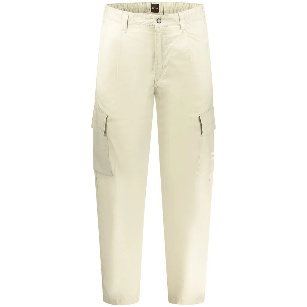 BOSS PANTALONE UOMO BEIGE