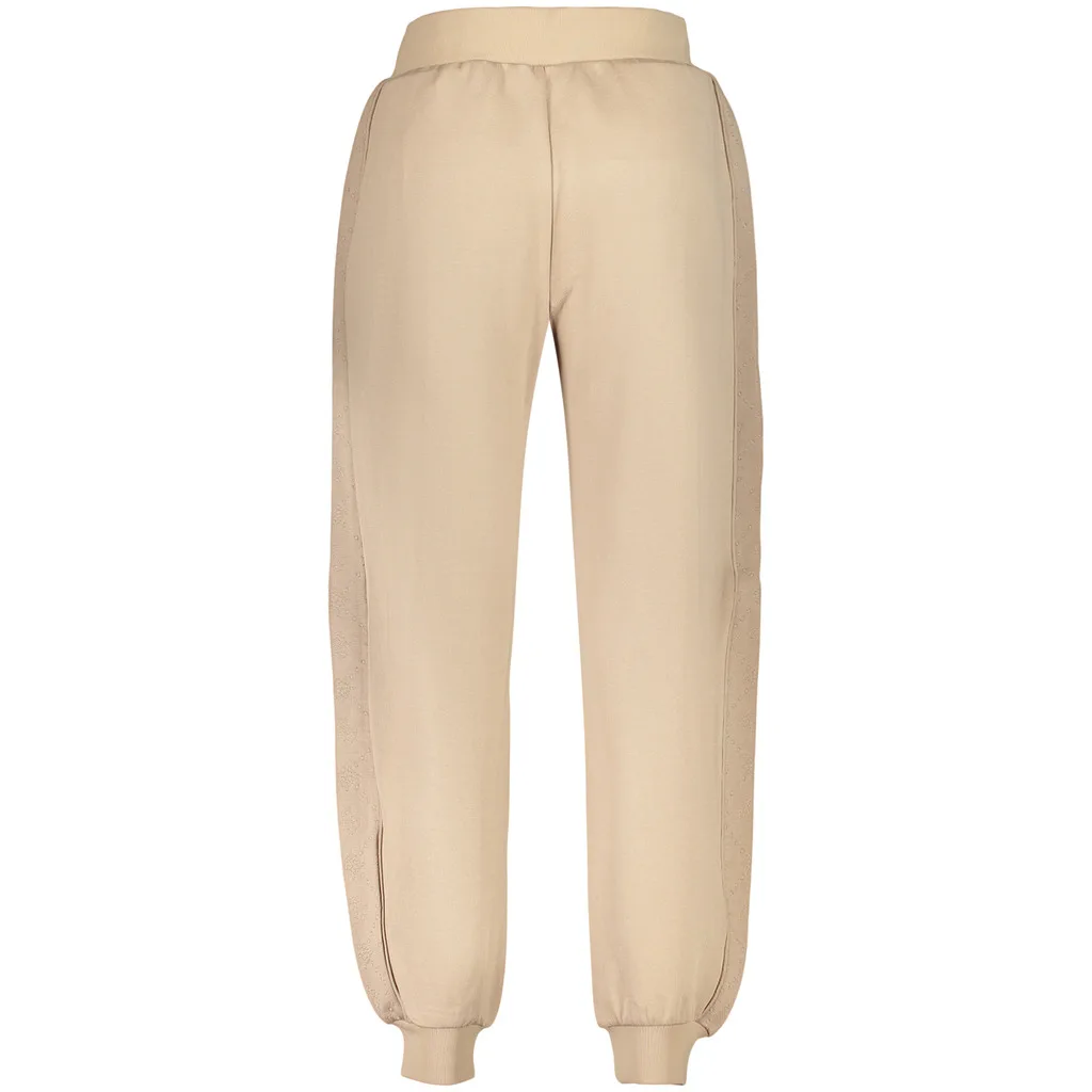 PANTALONE TUTA LUNGO DONNA BEIGE