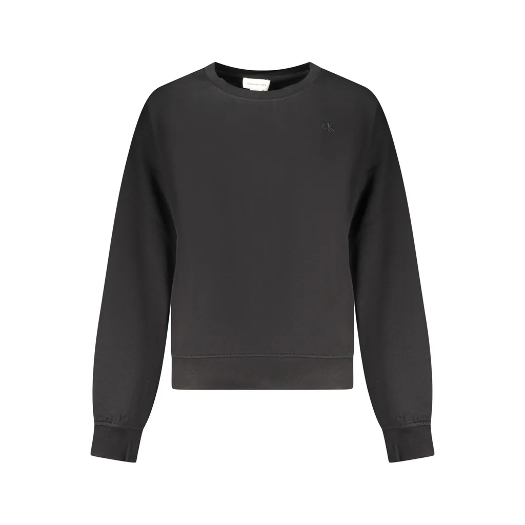 FELPA SENZA ZIP DONNA NERO
