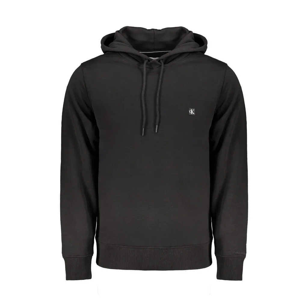 FELPA SENZA ZIP UOMO NERO