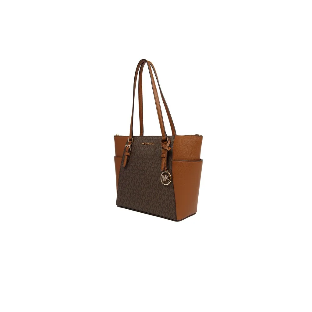 Charlotte Large Top-Zip Tote Bag
