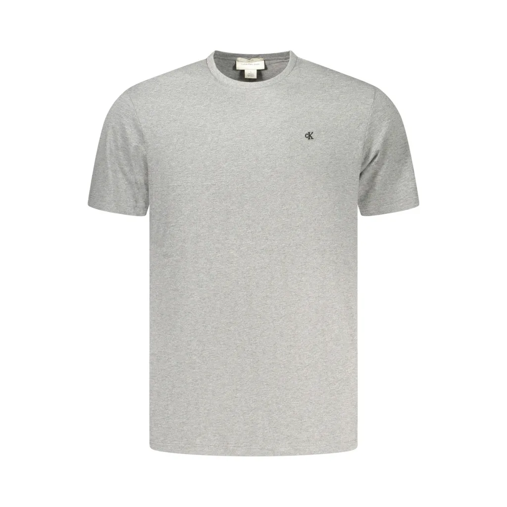 T-SHIRT MANICHE CORTE UOMO GRIGIO