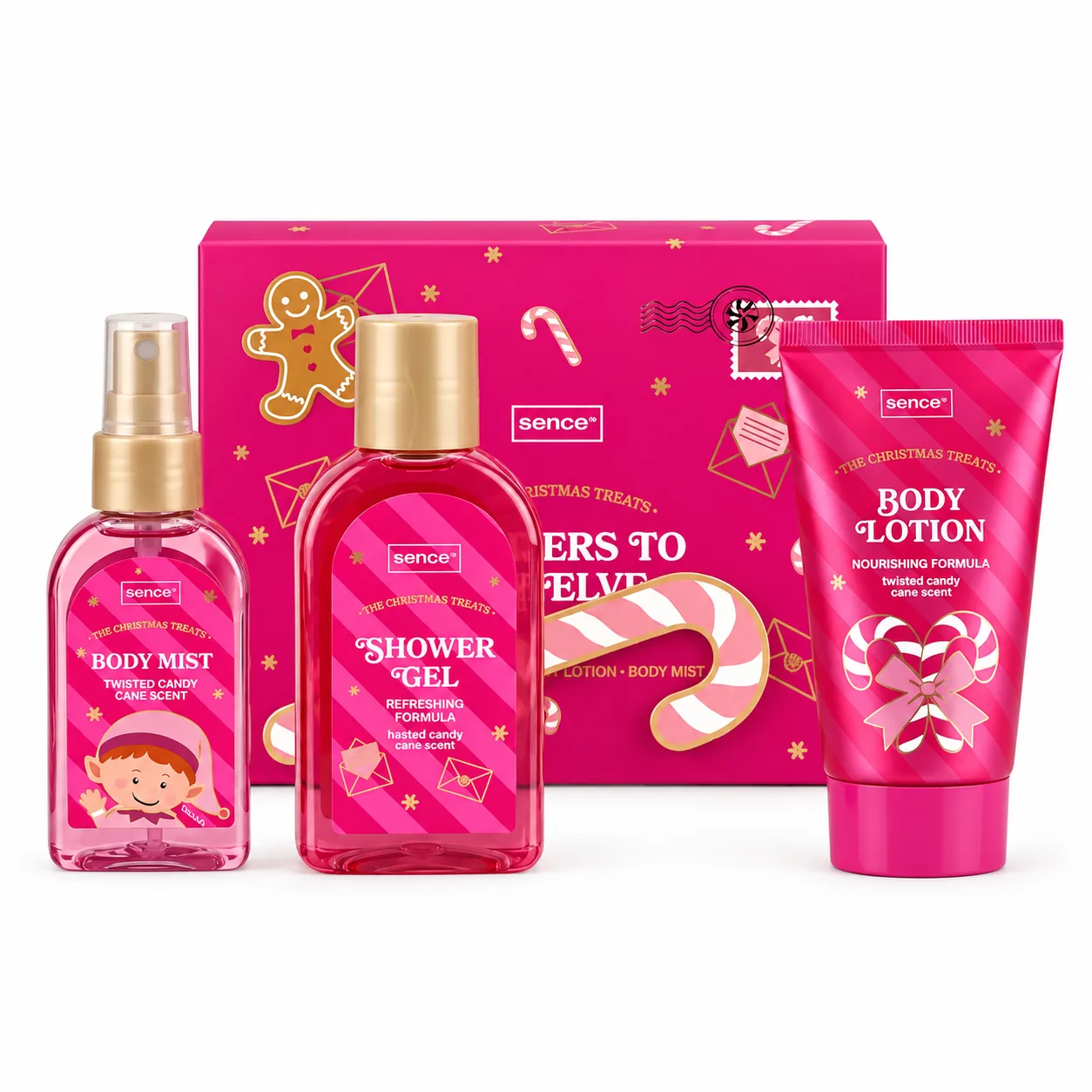 Sence Weihnachtsleckereien Körperpflege-Geschenkbox (3 Produkte)