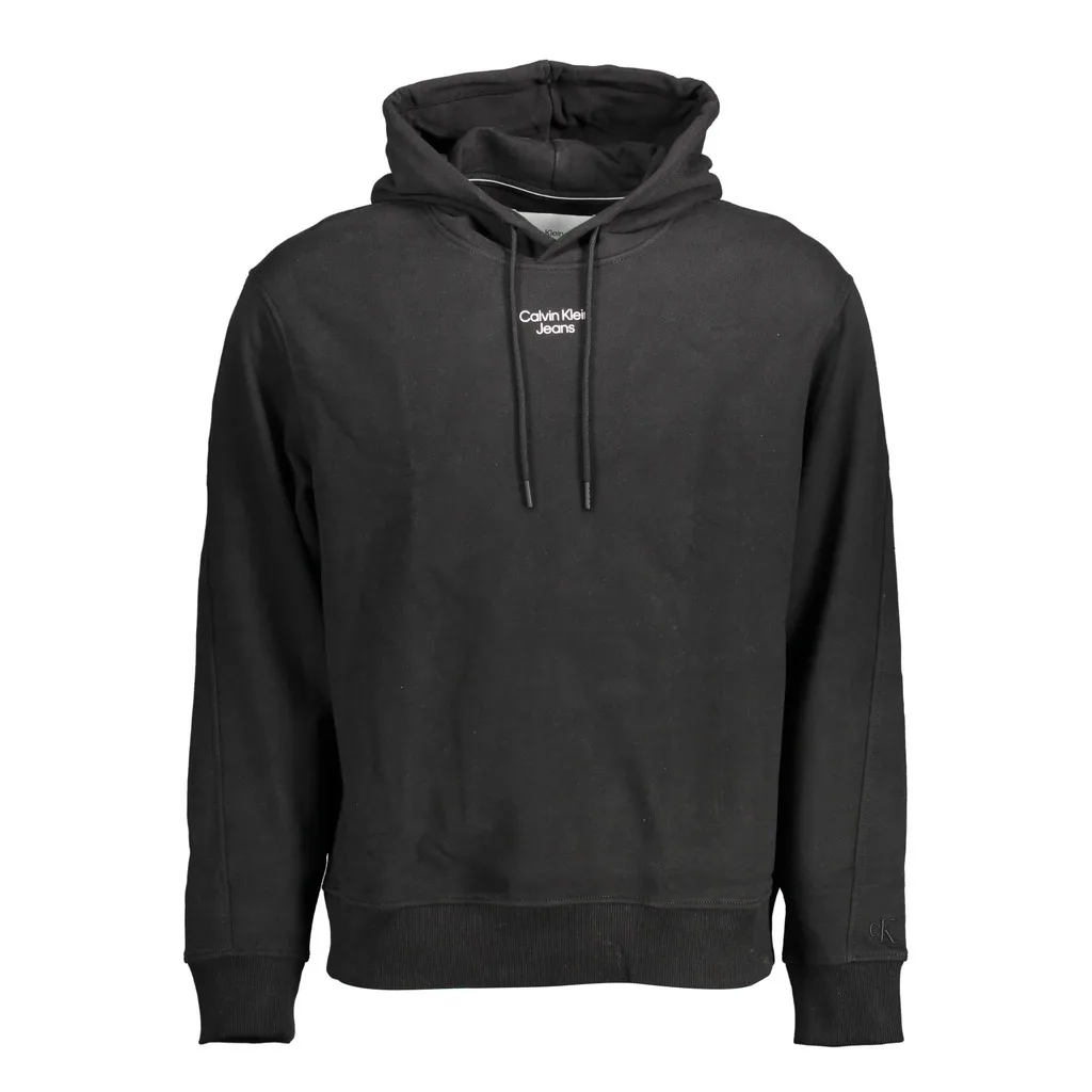 FELPA SENZA ZIP UOMO NERO