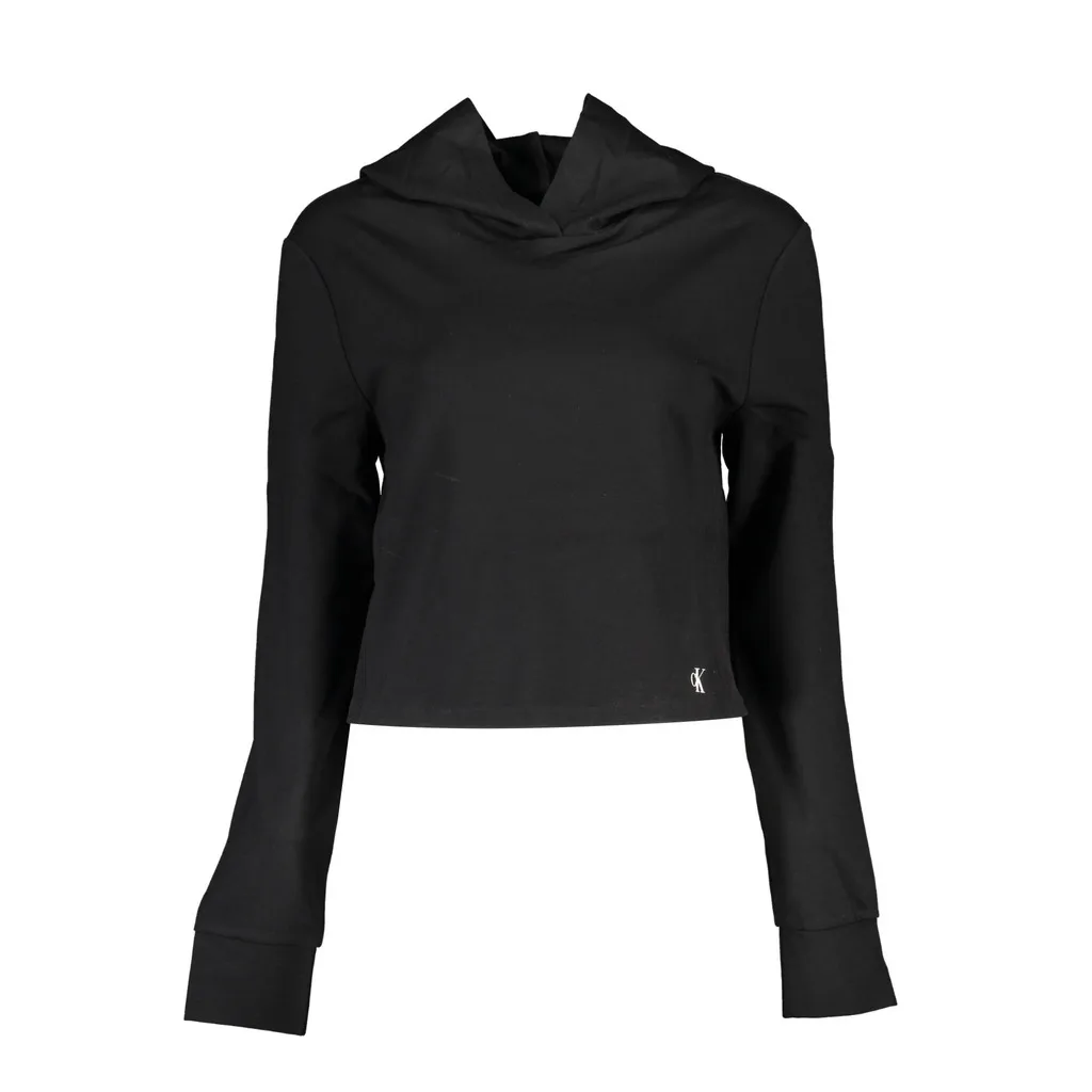 FELPA SENZA ZIP DONNA NERO